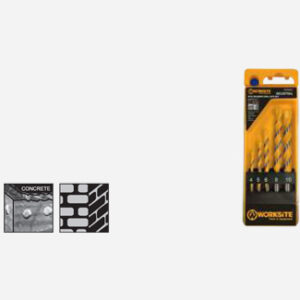5pcs Masonry Drill Bits Set